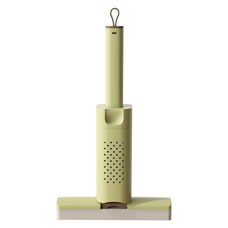 Market - Curatenie si intretinere casa - Produse menaj - Mopuri - Mini Mop, Flippy, Pentru Uz Casnic, Sistem Autostoarcere, Portabil, Mop cu Burete, Rotire 180°,15 x 27.5 cm, Verde - Infinity.ro