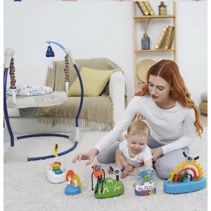 Jucarii, Copii si Bebe - Jucarii si jocuri - Jucarii bebelusi - Centre de activitati - Saritor pentru copii cu centru activitati Magic Party - Infinity.ro