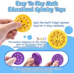 Jucarii, Copii si Bebe - Jucarii si jocuri - Jucarii & jocuri educative - Jocuri si jucarii educative - Jucarie educationala-Math Fidget Spinners - Infinity.ro