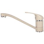 Casa si Gradina - Sanitare - Lavoar baie si accesorii - Baterii sanitare - Baterie chiuveta bucatarie monocomanda CasaBlanca Granit H12 cm, bej - Infinity.ro