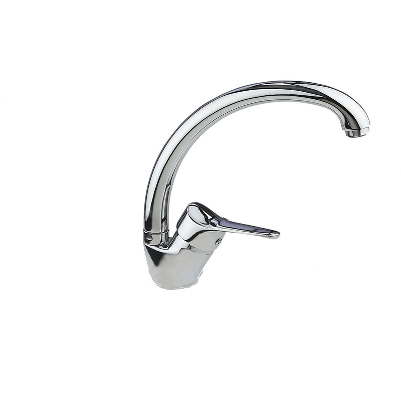 Casa si Gradina - Sanitare - Lavoar baie si accesorii - Baterii sanitare - Baterie bucatarie gat de lebada cu economizor CasaBlanca AERO B ARB4A - Infinity.ro