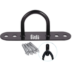 Sport si Outdoor - Fitness - Aparate fitness - Piese pentru aparate fitness - Dispozitiv prindere franghie antrenament, pentru perete, Negru - Infinity.ro