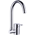 Casa si Gradina - Sanitare - Chiuveta bucatarie si accesorii - Baterii bucatarie - Baterie de bucatarie cu pipa inalta rabatabila crom - Infinity.ro