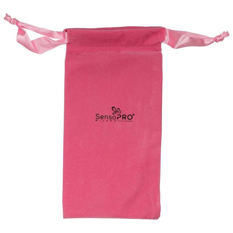 Ingrijire personala si Cosmetice - Machiaj - Aplicatoare si pensule machiaj - Set 20 pensule machiaj SensoPro, Pink, Husa depozitare inclusa - Infinity.ro