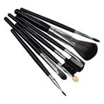Ingrijire personala si Cosmetice - Machiaj - Aplicatoare si pensule machiaj - Set 7 pensule machiaj Fraulein Black - Infinity.ro