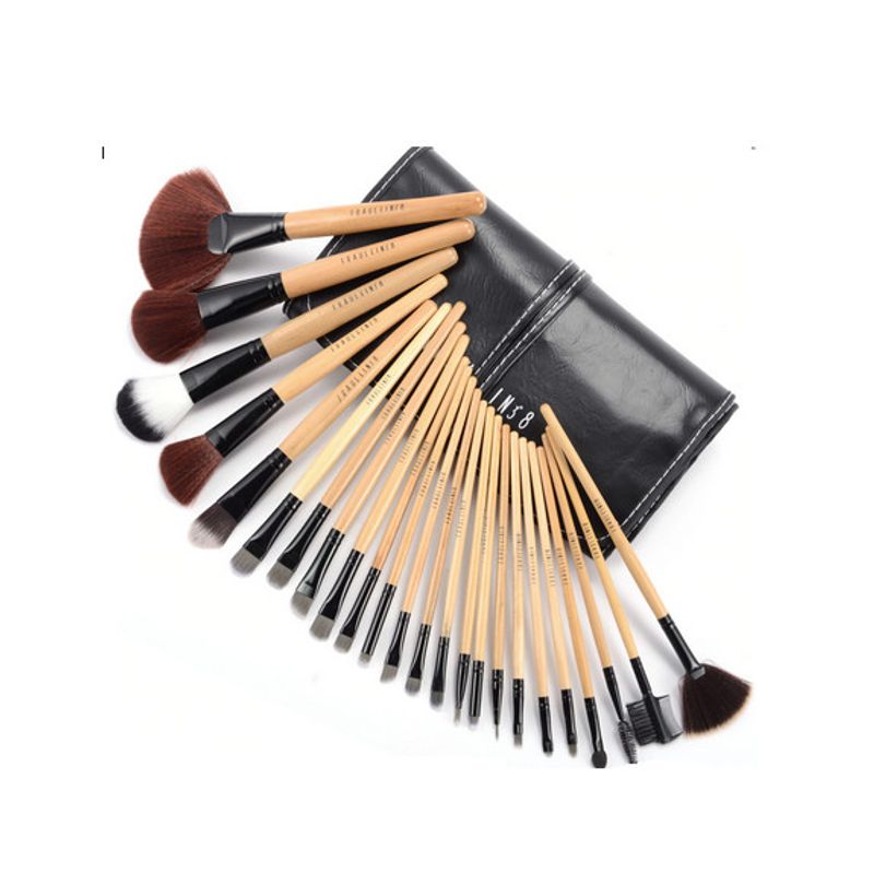 Ingrijire personala si Cosmetice - Machiaj - Aplicatoare si pensule machiaj - Set 24 Pensule Machiaj Fraulein + Geanta depozitare - Infinity.ro