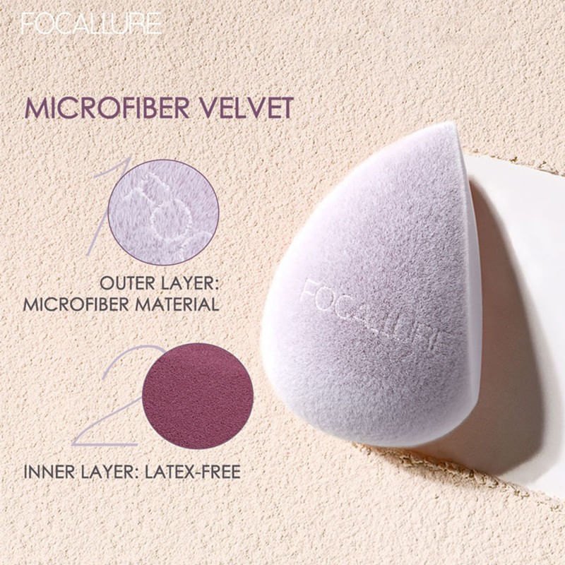 Ingrijire personala si Cosmetice - Machiaj - Aplicatoare si pensule machiaj - Burete Machiaj Focallure Match Max, 07 Velvet - Infinity.ro