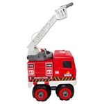 Jucarii, Copii si Bebe - Jucarii si jocuri - Vehicule si jucarii cu telecomanda - Masinute - Set 2 in 1, masinuta pompieri cu furtun apa si pista masini cu accesorii, 21 piese, salamandra kids® - Infinity.ro