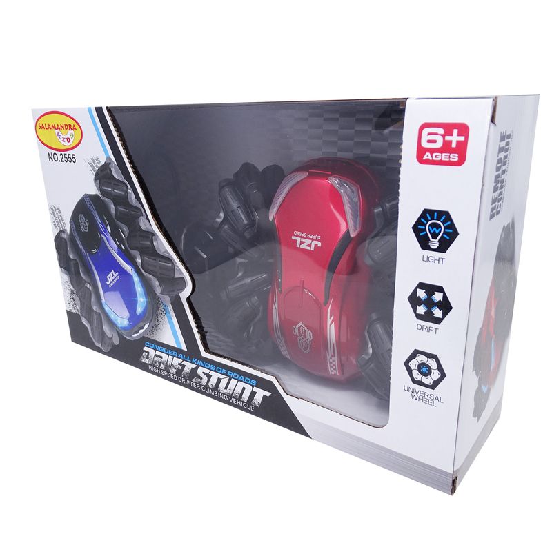 Jucarii, Copii si Bebe - Jucarii si jocuri - Vehicule si jucarii cu telecomanda - Masinute - Masina rosie cu telecomanda, acumulator, viraj special si lumini - Infinity.ro