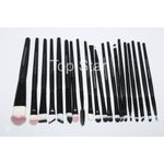 Ingrijire personala si Cosmetice - Machiaj - Aplicatoare si pensule machiaj - Set 20 pensule machiaj Black Brushes - Infinity.ro