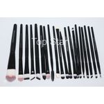 Ingrijire personala si Cosmetice - Machiaj - Aplicatoare si pensule machiaj - Set 20 pensule machiaj Black Brushes - Infinity.ro