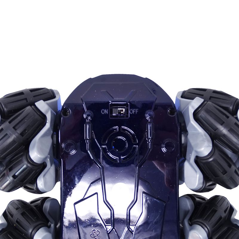 Jucarii, Copii si Bebe - Jucarii si jocuri - Vehicule si jucarii cu telecomanda - Masinute - Masina albastra cu telecomanda, acumulator, viraj special si lumini - Infinity.ro