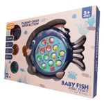 Jucarii, Copii si Bebe - Jucarii si jocuri - Jucarii & jocuri educative - Jucarii interactive - Joc interactiv de pescuit, pestisor albastru, cu muzica, salamandra kids - Infinity.ro