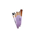 Ingrijire personala si Cosmetice - Machiaj - Aplicatoare si pensule machiaj - Pensule machiaj, Makeup Brush, 8 pensule Lila - Infinity.ro