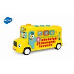 Jucarii, Copii si Bebe - Jucarii si jocuri - Jucarii & jocuri educative - Jocuri si jucarii educative - Autobuz scolar educativ cu sunete si lumini - Infinity.ro