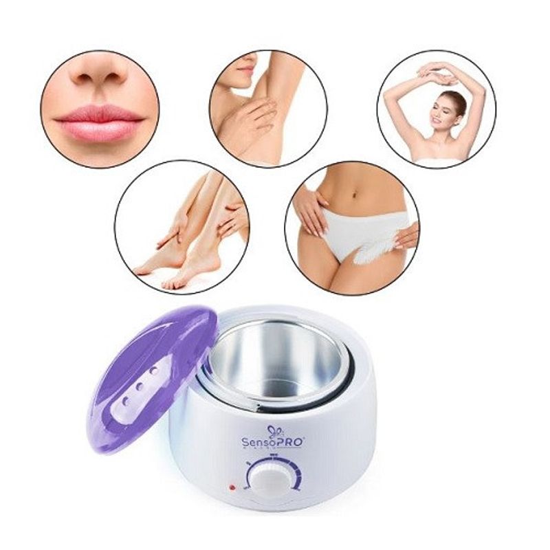 Ingrijire personala si Cosmetice - Ingrijire personala - Ingrijire corp - Ceara, benzi si creme depilatoare - Decantor Ceara Traditionala si Parafina, SensoPro, Pro Wax 100, Alb - Infinity.ro