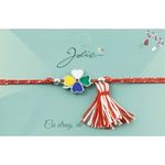 Market - Cadouri - Martisoare - Bratara jolie ciucure trifoi colorat - Infinity.ro