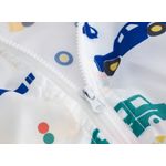 Sport si Outdoor - Echipament Sportiv - Echipamente sport copii - Jachete si geci sport copii - Pelerina de ploaie copii REDQUIT®, impermeabila, 3-4 ani, 110 cm, alb - Infinity.ro