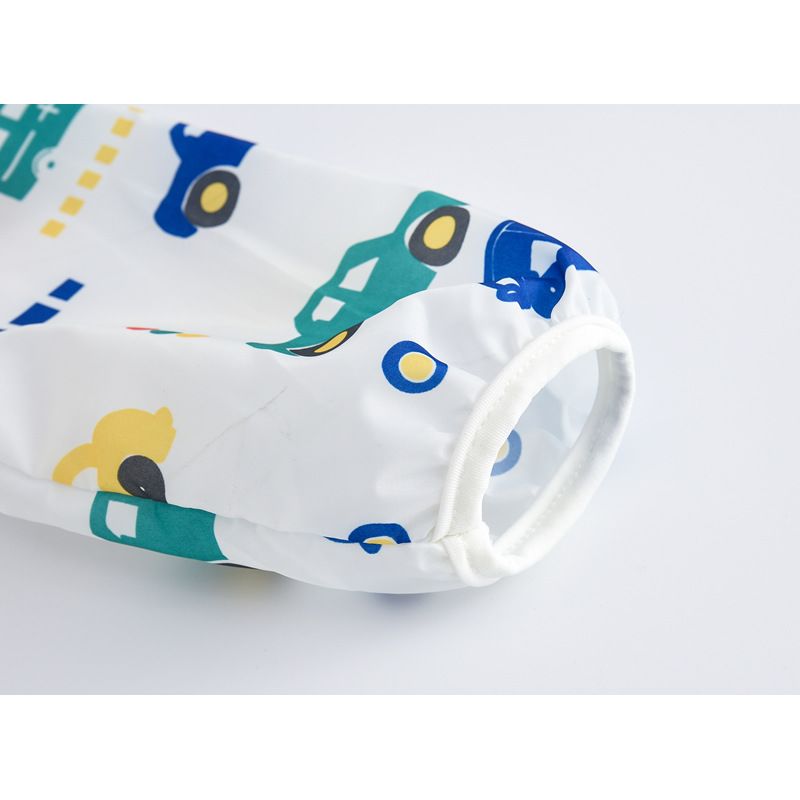 Sport si Outdoor - Echipament Sportiv - Echipamente sport copii - Jachete si geci sport copii - Pelerina de ploaie copii REDQUIT®, impermeabila, 3-4 ani, 110 cm, alb - Infinity.ro