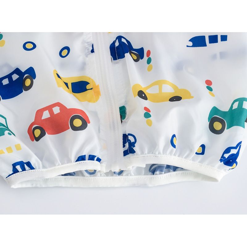 Sport si Outdoor - Echipament Sportiv - Echipamente sport copii - Jachete si geci sport copii - Pelerina de ploaie copii REDQUIT®, impermeabila, 3-4 ani, 110 cm, alb - Infinity.ro