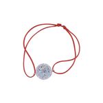 Market - Cadouri - Martisoare - Bratara cu nod dublu din argint 925, copac in cerc cu zirconii - Infinity.ro