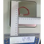 Market - Cadouri - Martisoare - Bratara snur reglabil, argint 925, mama cu zirconii colorate, jolie silver, 1.2 g, 2 cm x 1.5 cm - Infinity.ro