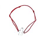 Market - Cadouri - Martisoare - Bratara snur reglabil, argint 925, baiat, jolie silver, 0.8 g, 1.5 cm x 1.5 cm - Infinity.ro