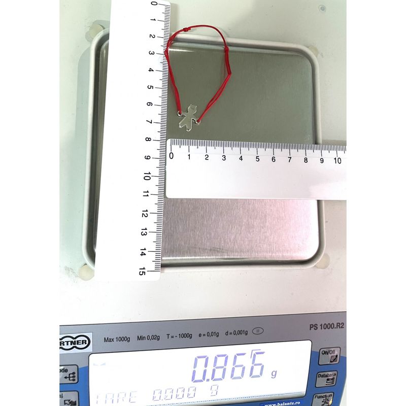 Market - Cadouri - Martisoare - Bratara snur reglabil, argint 925, baiat, jolie silver, 0.8 g, 1.5 cm x 1.5 cm - Infinity.ro