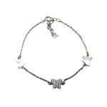 Fashion, accesorii si bijuterii - Femei - Bijuterii femei - Bratari femei - Bratara argint 925 cu 3 fluturasi - Infinity.ro
