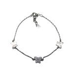 Fashion, accesorii si bijuterii - Femei - Bijuterii femei - Bratari femei - Bratara argint 925 cu 3 fluturasi - Infinity.ro
