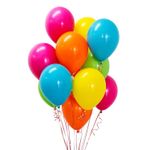 Casa si Gradina - Decoratiuni - Decoratiuni petrecere - Baloane - Set 25 baloane din latex, flippy metalizate, party, 30 cm, multicolore, 2.8 g - Infinity.ro