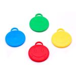 Casa si Gradina - Decoratiuni - Decoratiuni petrecere - Accesorii pentru petrecere - Set 4 greutati pentru baloanele cu heliu, flippy, 32 grame, 8 grame fiecare, plastic, forma smiley face, multicolor - Infinity.ro