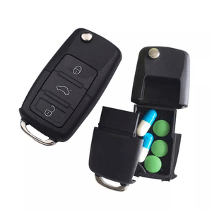 Carcasa cheie falsa masina, Danex, compartiment secret, ascunde pastile, bani, festival, bijuterii, Negru