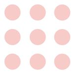 Carti si Birotica - Papetarie - Afise si stickere - Buline, sticker decupat, roz, pentru interior, 50 bucati/set, diametru bulina 8 cm - Infinity.ro