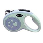 Petshop - Accesorii petshop - Zgarzi, lese si hamuri - Lese - Lesa automata retractabila, flippy, pentru caini, 5 m, 20 kg, abs, verde/bleu, 8x12x4 cm - Infinity.ro