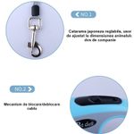 Petshop - Accesorii petshop - Zgarzi, lese si hamuri - Lese - Lesa automata retractabila, flippy, pentru caini, 5 m, 20 kg, abs, verde/bleu, 8x12x4 cm - Infinity.ro