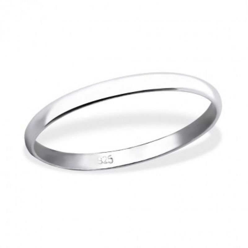 Fashion, accesorii si bijuterii - Femei - Bijuterii femei - Inele femei - Inel argint 925 tip verigheta simpla, marimea 47 - Infinity.ro