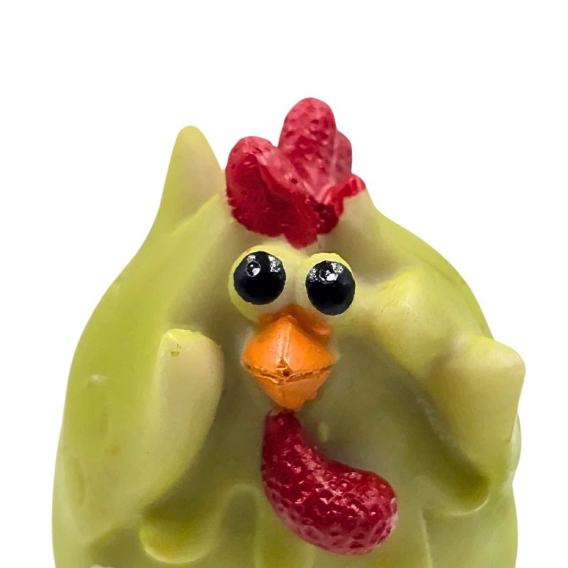 Casa si Gradina - Decoratiuni - Decoratiuni de sezon - Decoratiune pentru Paste, model gaina, 11.5x5x10 cm, verde - Infinity.ro