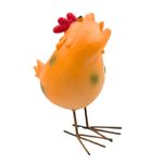 Casa si Gradina - Decoratiuni - Decoratiuni de sezon - Decoratiune pentru Paste, model gaina, 11.5x5x10 cm, portocaliu - Infinity.ro
