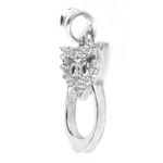 Fashion, accesorii si bijuterii - Femei - Bijuterii femei - Pandantive femei - Pandantiv din argint 925, bufnita cu pietre - Infinity.ro