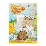 Jucarii, Copii si Bebe - Jucarii si jocuri - Jucarii & jocuri educative - Seturi pictura si desen - Carte A4, de activitati si desenat, 64 planse - Infinity.ro