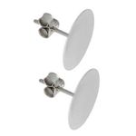 Fashion, accesorii si bijuterii - Femei - Bijuterii femei - Cercei femei - Cercei din argint 925, model banut cu surub - Infinity.ro