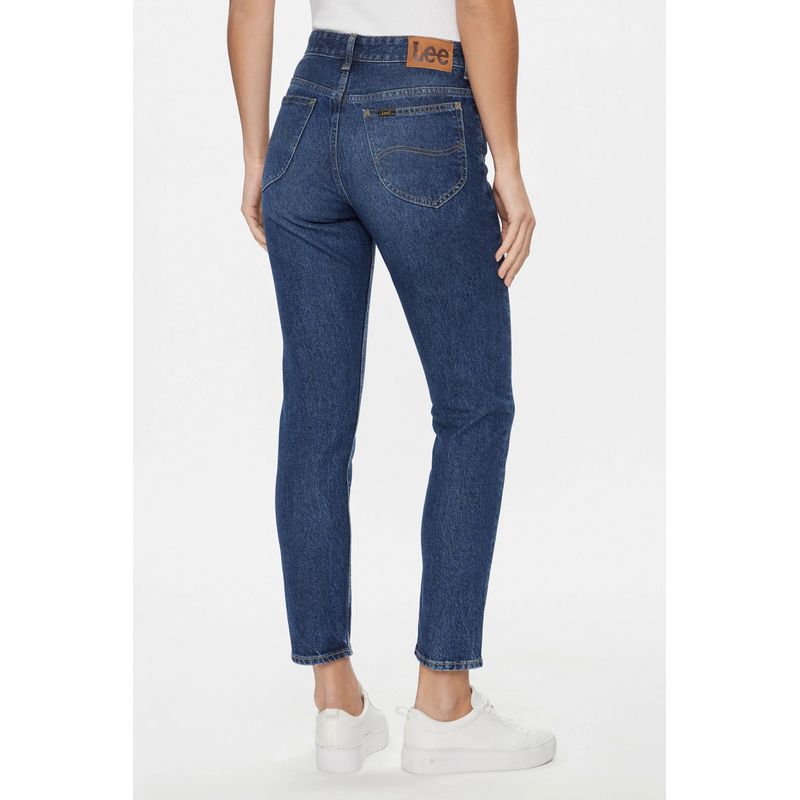Fashion, accesorii si bijuterii - Femei - Imbracaminte femei - Pantaloni femei - Blugi dama Rider Jeans LEE 112346312 W28-L33 US Albastru - Infinity.ro