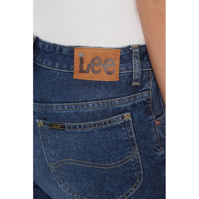 Fashion, accesorii si bijuterii - Femei - Imbracaminte femei - Pantaloni femei - Blugi dama Rider Jeans LEE 112346312 W28-L33 US Albastru - Infinity.ro