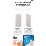 Laptop, Telefoane si Tablete - Telefoane mobile si accesorii - Accesorii Telefoane - Baterii externe - Baterie externa Samsung ONSG®, 10000 mAh, Power Bank, 25W, Bej - Infinity.ro