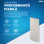 Laptop, Telefoane si Tablete - Telefoane mobile si accesorii - Accesorii Telefoane - Baterii externe - Baterie externa Samsung ONSG®, 10000 mAh, Power Bank, 25W, Bej - Infinity.ro