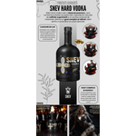 Market - Bauturi - Bauturi alcoolice - Vodka - Vodka SNEV™ by ONSG® Hard, Vodka Premium din Alcool de Cereale cu Grad Lux, 700ml, Gust Robust, Ingrediente Naturale, Fulgi de Ovaz Si Miere - Infinity.ro