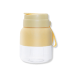 Electronice si Electrocasnice - Electrocasnice bucatarie - Mixere, tocatoare & roboti de bucatarie - Blendere si mini tocatoare - Mini Blender Multifunctional Wireless FreshFusion Pro ONSG®, Motor Puternic, Design Ergonomic, Anti-Alunecare, Capacitate 800ml, Cablu Tip C, Galben - Infinity.ro