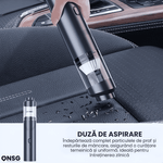 Auto si Moto - Intretinere auto - Aspiratoare auto - Aspirator Portabil TurboVac CleanTech ONSG®, Uz Casnic si Auto, Putere Mare de Aspiratie, 16000PA - Infinity.ro