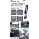 Auto si Moto - Intretinere auto - Aspiratoare auto - Aspirator Portabil TurboVac CleanTech ONSG®, Uz Casnic si Auto, Putere Mare de Aspiratie, 16000PA - Infinity.ro